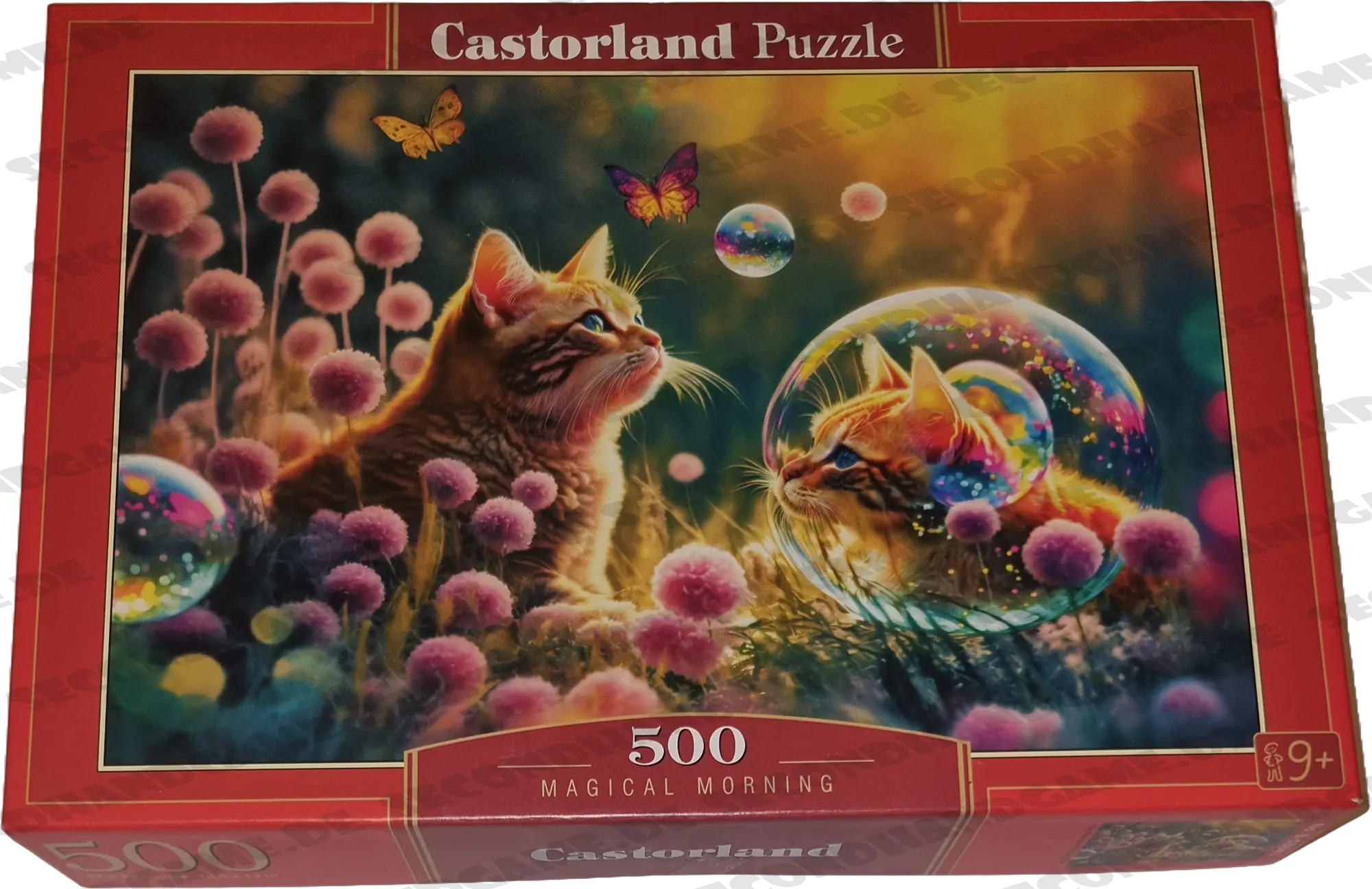 Castorland Puzzle 500 Teile Castor No. B-53841 Magical Morning Katzen